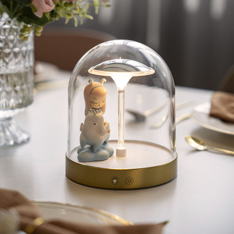 Fairy Tale Glass Dome LED Decorative Table Ambient Lamp - Lamp Outdoor