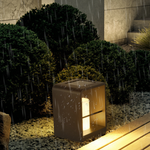 Ray Minimalist Cuboid Candle Outdoor Floor Lamp Garden - Lamp Outdoor