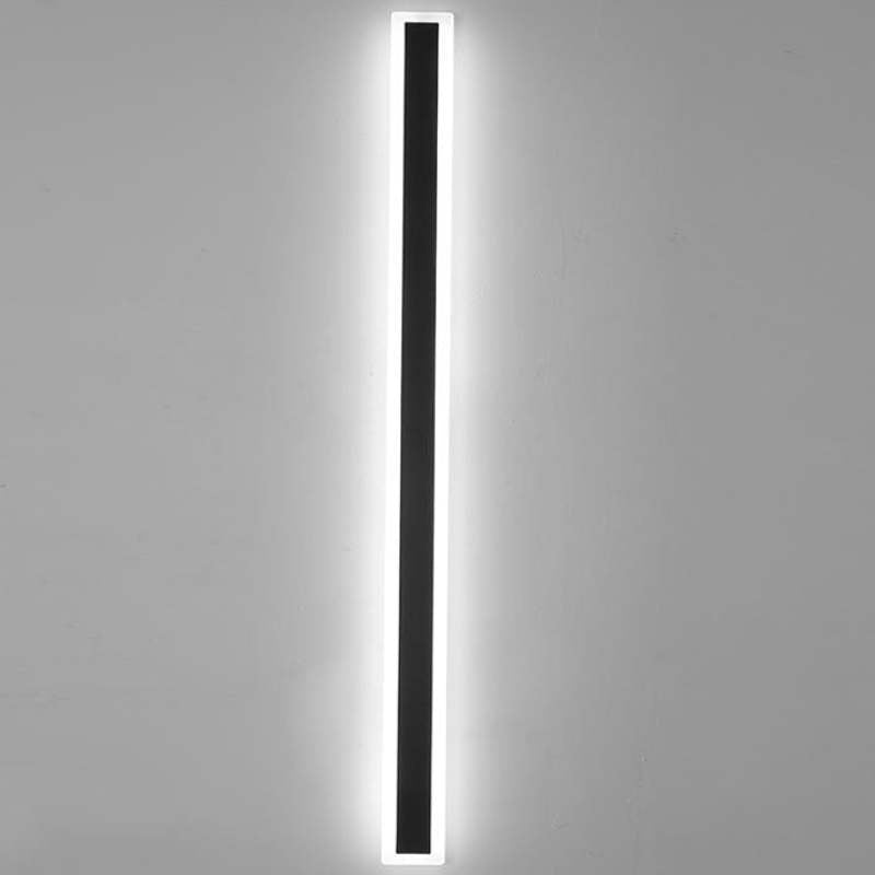 Arisha Radiation Linear Metal Acrylic Outdoor Wall Lamp Garden Corridor - Letslighting