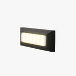 Ray Rectangular Outdoor Deck & Step Light, 2 Color, 9.1"x3.1" - Lamp Outdoor
