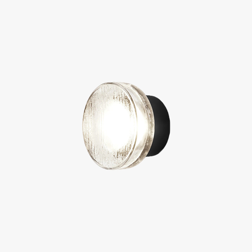 Valentina Modern Mini Bubble Metal/Glass Outdoor Wall Lamp, Transparent - Letslighting