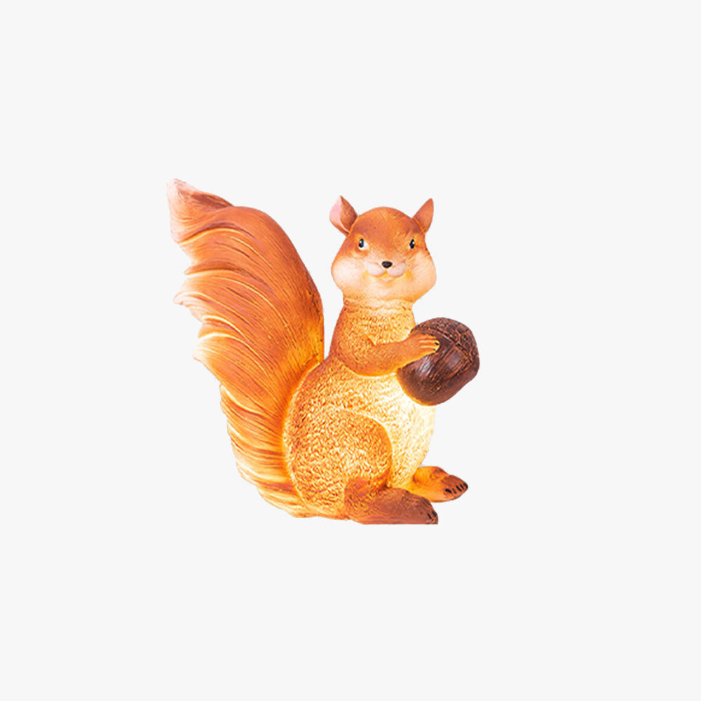 Aria Decorative Squirrel Solar Resin Outdoor Light - Letslighting