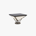 Ray Modern Diamond Metal Outdoor Table Lamps, Warm Light - Letslighting