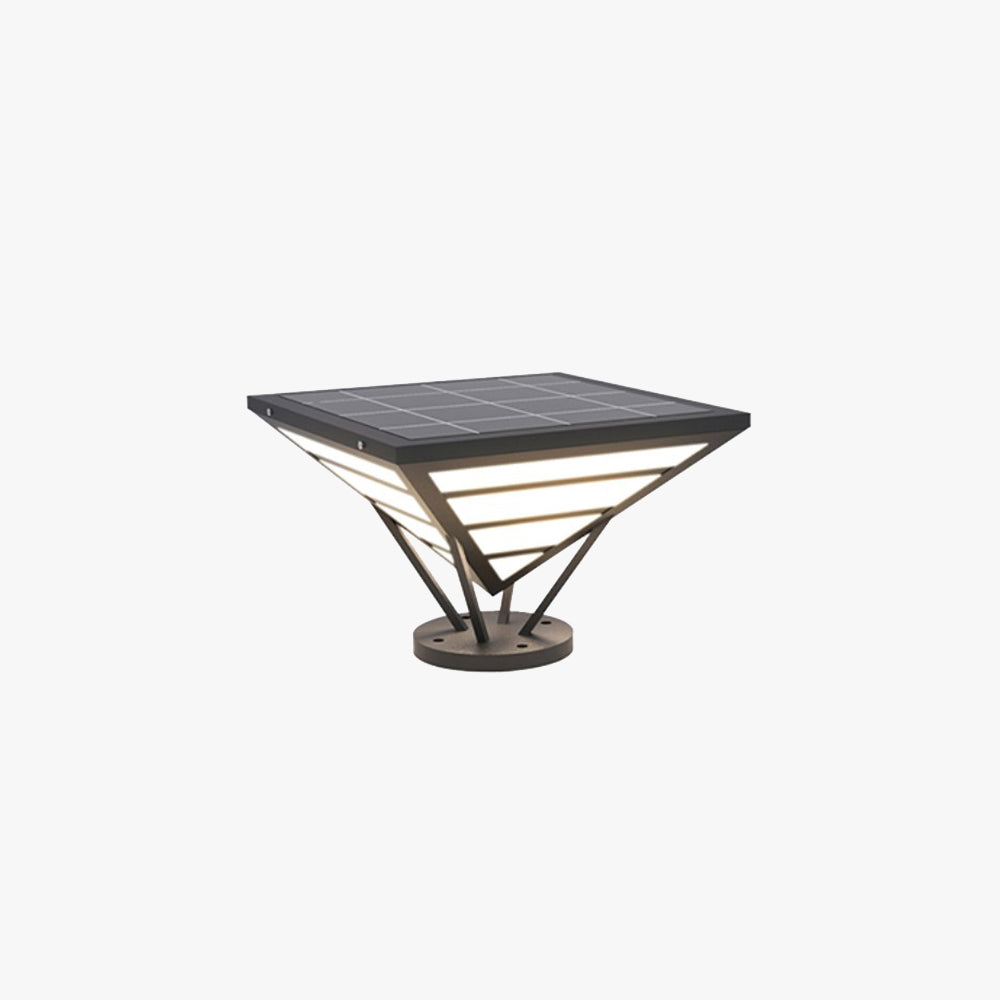 Ray Modern Diamond Metal Outdoor Table Lamps, Warm Light - Lamp Outdoor