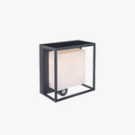 Ray Modern Rectangular Acrylic Sensor Solar Powered Outdoor Wall Lamp - Lamp Outdoor
