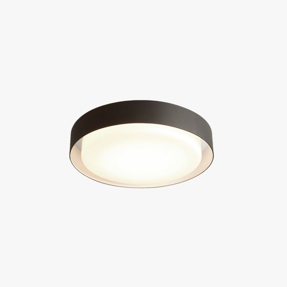 Ray Modern Round Flush Mount Ceiling Light Metal - Lamp Outdoor