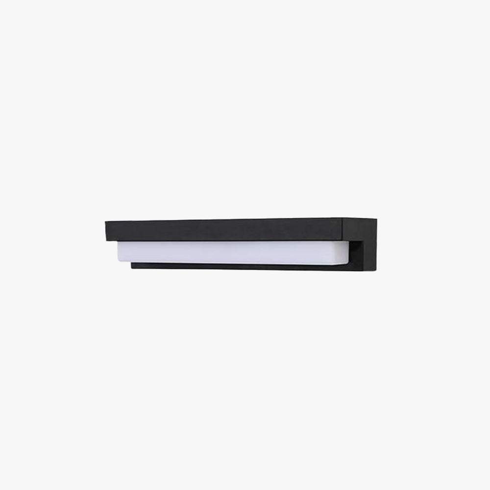 Ray Minimalist Solar Linear Acrylic Outdoor Wall Lamp - Lamp Outdoor