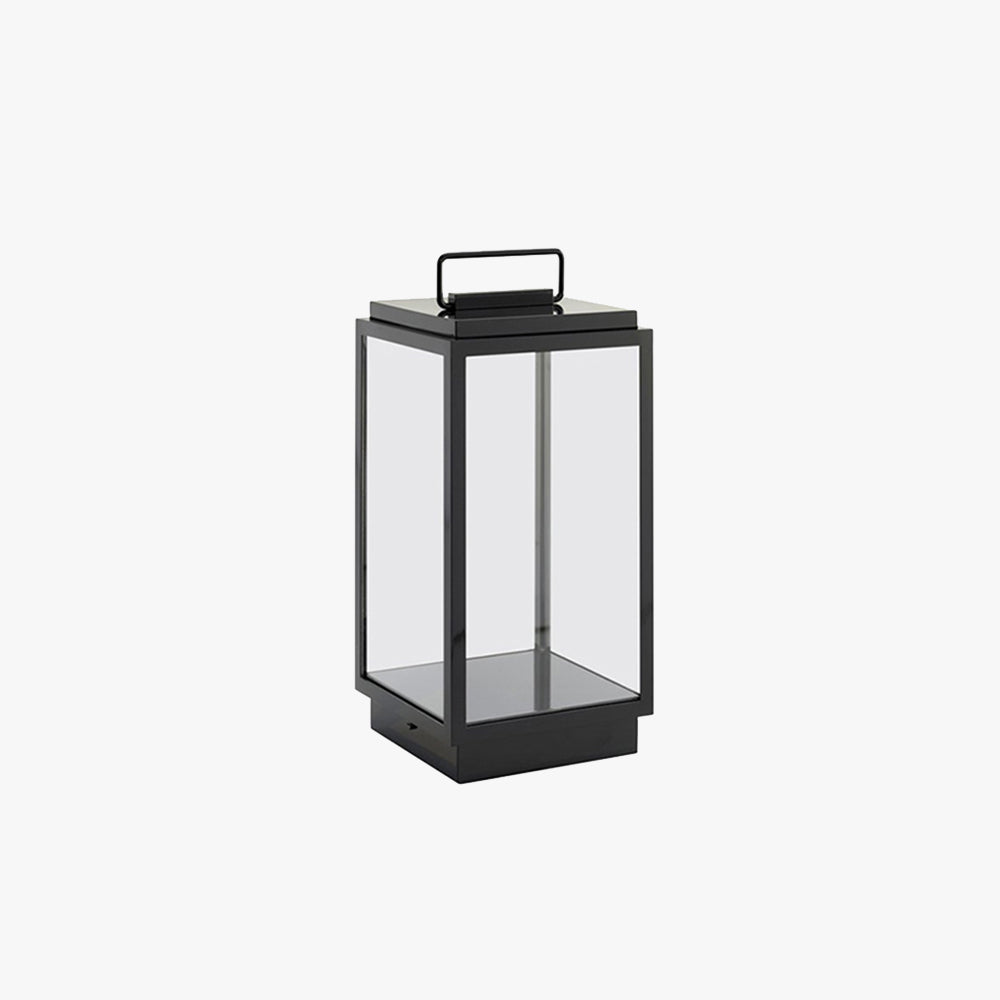 Ray Minimalist Cuboid Outdoor Floor Lamp Hardwired - Lamp Outdoor