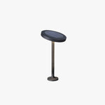 Ray Modern Metal Disc Solar Outdoor Bollard Light - Lamp Outdoor