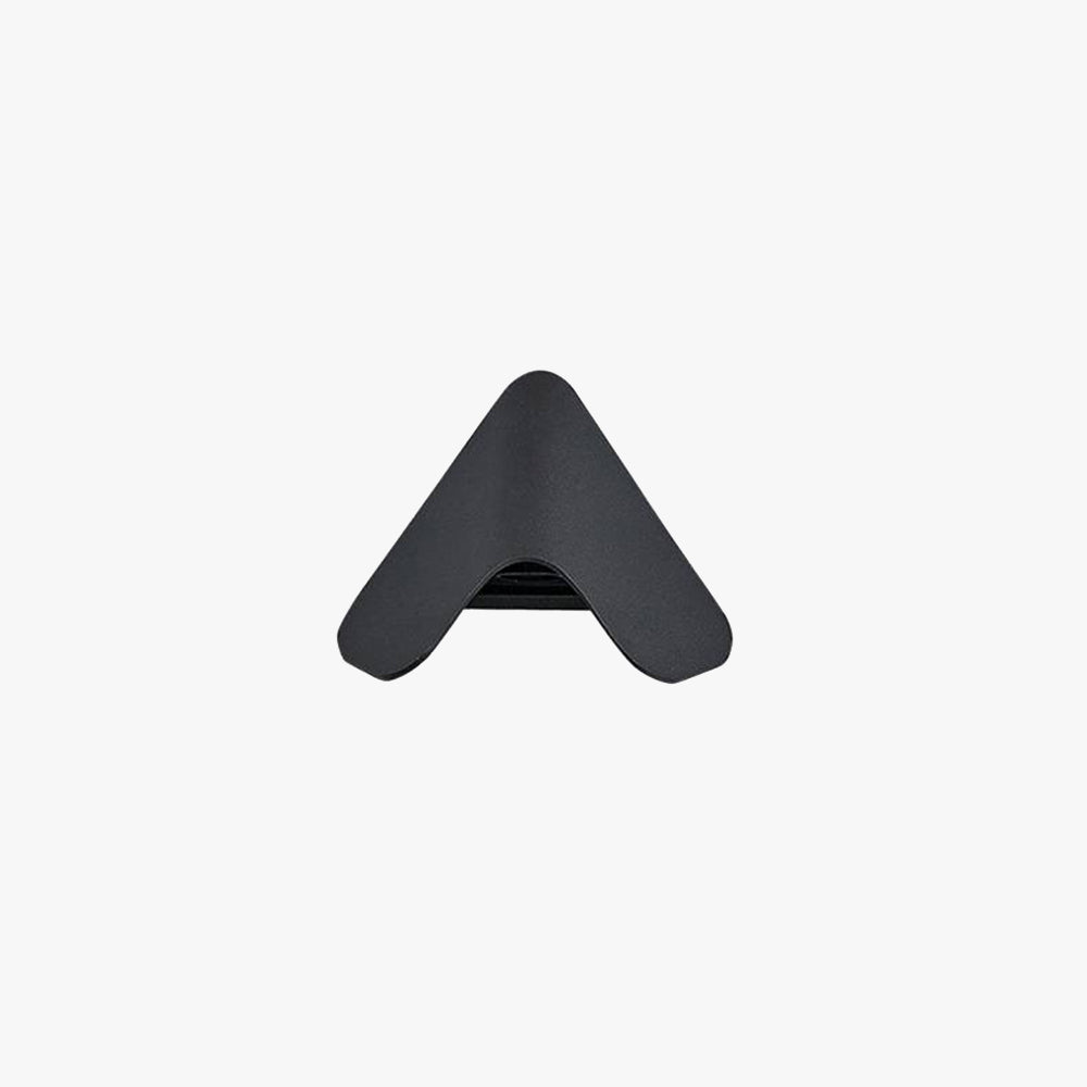 Ray Minimalist Triangle Metal Outdoor Wall Lamp Balck - Lamp Outdoor