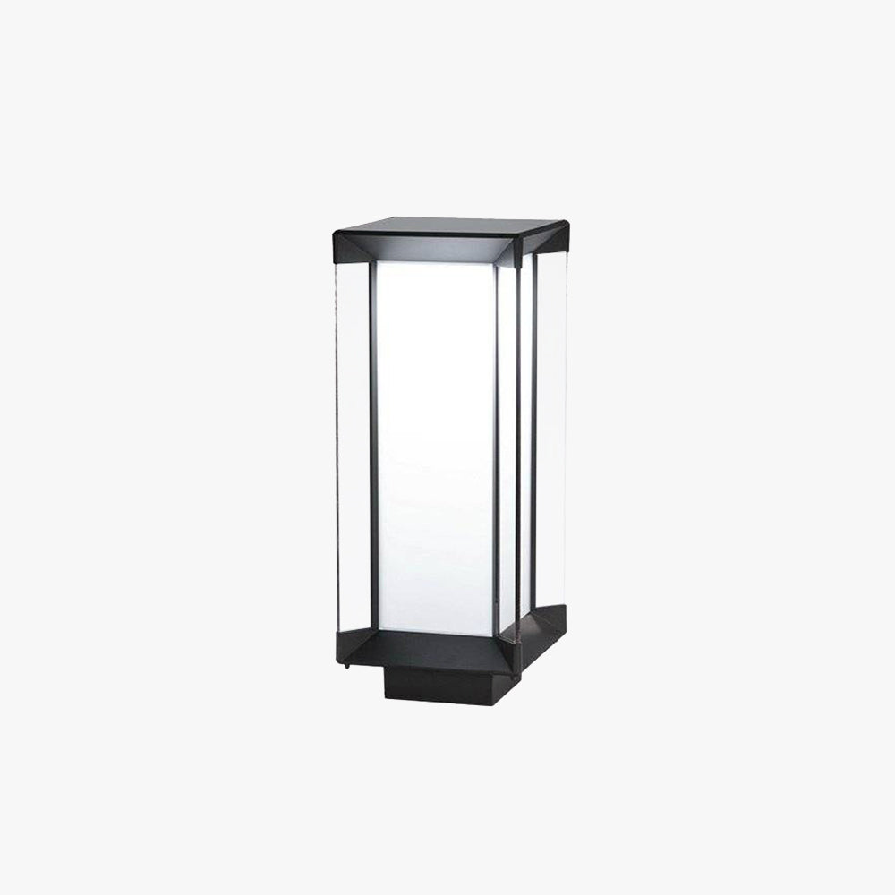 Ray Cuboid Solar RGB Metal&Glass Outdoor Floor Lamp - Lamp Outdoor