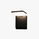 Ray Modern Minimalist Right-Angle Acrylic Sensor Solar Waterproof Outdoor Wall Lamp - Lamp Outdoor