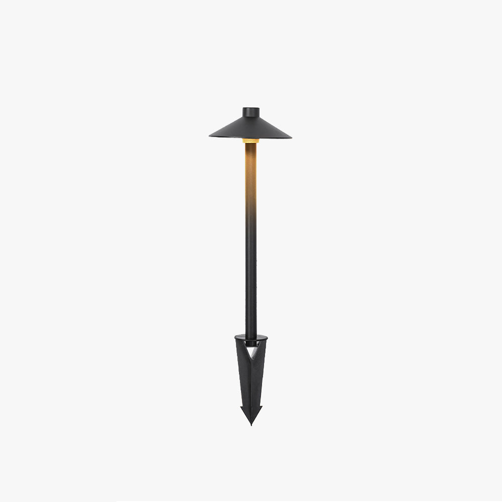 Arisha Metal Cap-Shaped Outdoor Path Light - Letslighting
