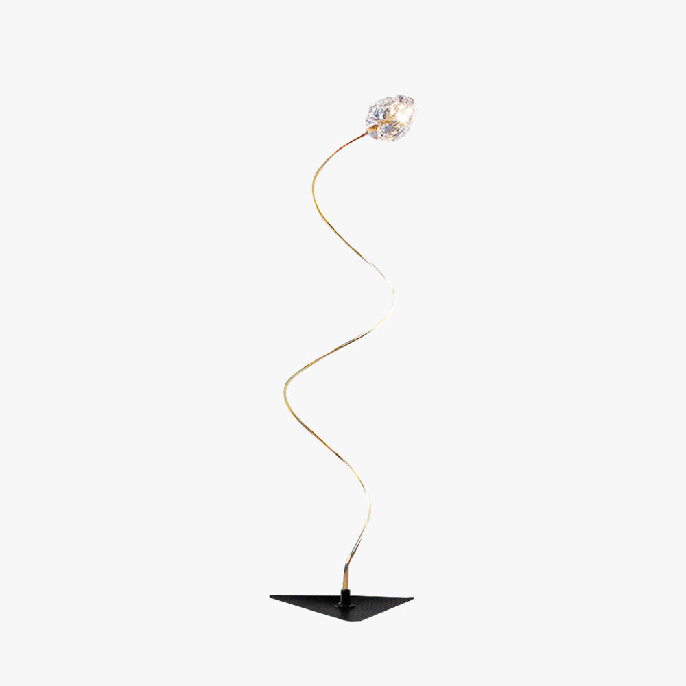 Arisha Decorative Flower Metal Glass Outdoor Ground Light - Letslighting