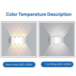Ray Modern Rectangular Metal Outdoor Wall Lamp Water-Wave - Letslighting