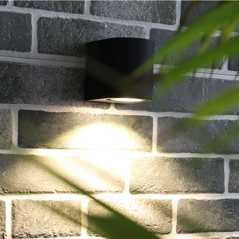 Ray Minimalist Metal Square Outdoor Wall Lamp - Lamp Outdoor