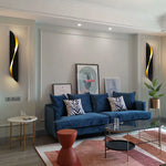 Nordic Unique Arc Background Wall Bedside Industrial Style Wall Lamp - Lamp Outdoor