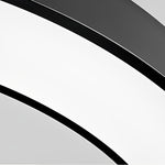 Curved Slim C Shape LED Pendant Half-Circle Hanging Profile Light for Office - Lamp Outdoor