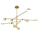 Minimalist Nordic Geometric Pendant Light Metal Acrylic Ceiling Lights - Lamp Outdoor