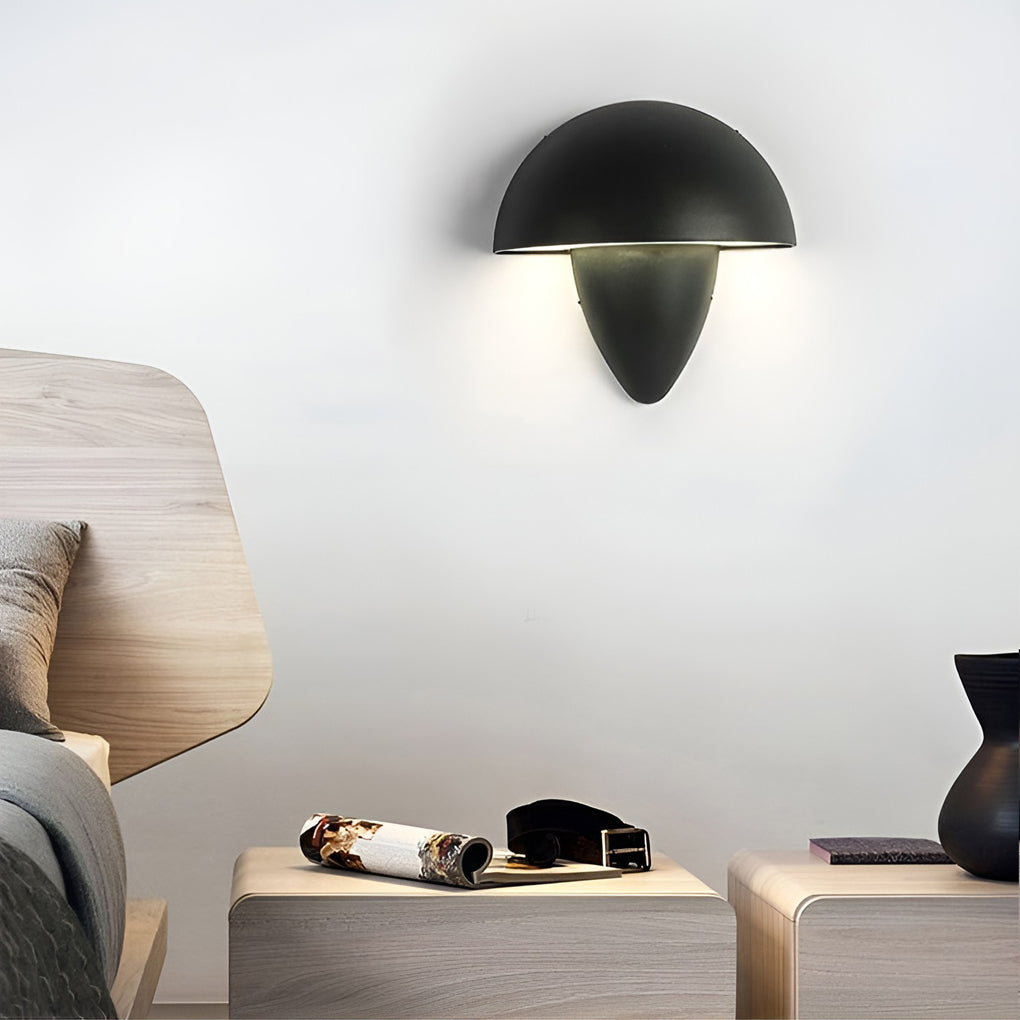 Mushroom Shaped Waterproof LED Modern Outdoor Wall Lamp Wall Lights Fixture - Lamp Outdoor