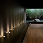 Lux Bright White Stainless Steel 1.5W LED In - Ground Well Lights for Decks and Steps