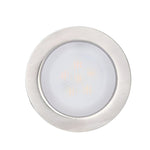 Lux Bright White Stainless Steel 1.5W LED In - Ground Well Lights for Decks and Steps