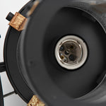 Vintage Waterproof Glass Black Industrial Style Outdoor Wall Sconces Lighting - Lamp Outdoor
