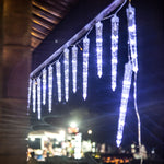 Creative Waterproof Modern Outdoor Solar LED Icicle Lights String Lights - Lamp Outdoor