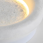 Creative Resin Round Moon LED Nordic Wall Lamp Wall Sconce Lighting - Lamp Outdoor