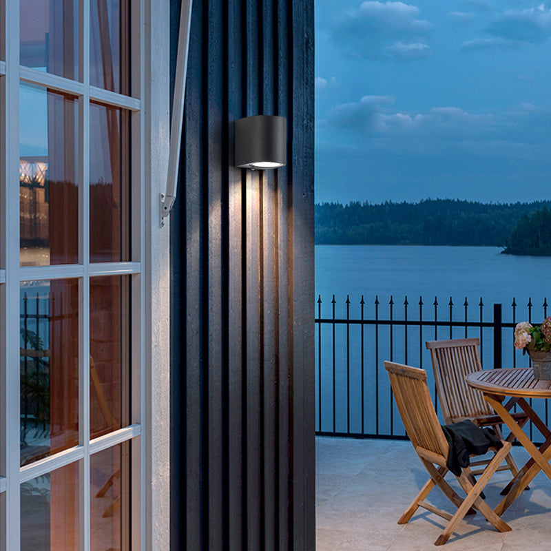 Ray Minimalist Metal Square Outdoor Wall Lamp - Lamp Outdoor