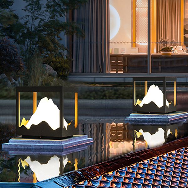 Ray Modern LED Mountain Metal Outdoor Lamp - Lamp Outdoor