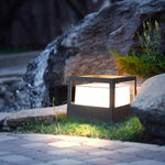 Ray Modern Cube Cylinder Metal Lamp Outdoor - Letslighting