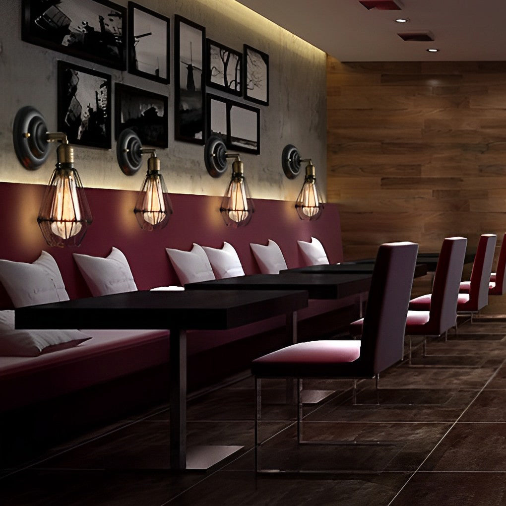 Adjustable Iron Retro Country Industrial Style Wall Lamp Wall Light Fixture - Lamp Outdoor