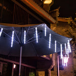Creative Waterproof Modern Outdoor Solar LED Icicle Lights String Lights - Lamp Outdoor