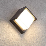 Ray Modern Square Metal Outdoor Wall Lamp - Lamp Outdoor
