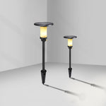 Ray Modern Metal Marble Solor Outdoor Ground Light - Lamp Outdoor