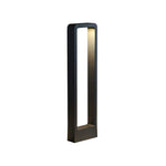Ray Modern Metal Geometric Hollow Solar Outdoor Bollard Light - Lamp Outdoor