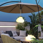 Arisha Pendant Light Cloud Modern Milky Metal Acrylic - Letslighting