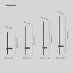 Arisha Minimalist Duo-Linear Metal Outdoor Wall Lamp - Letslighting