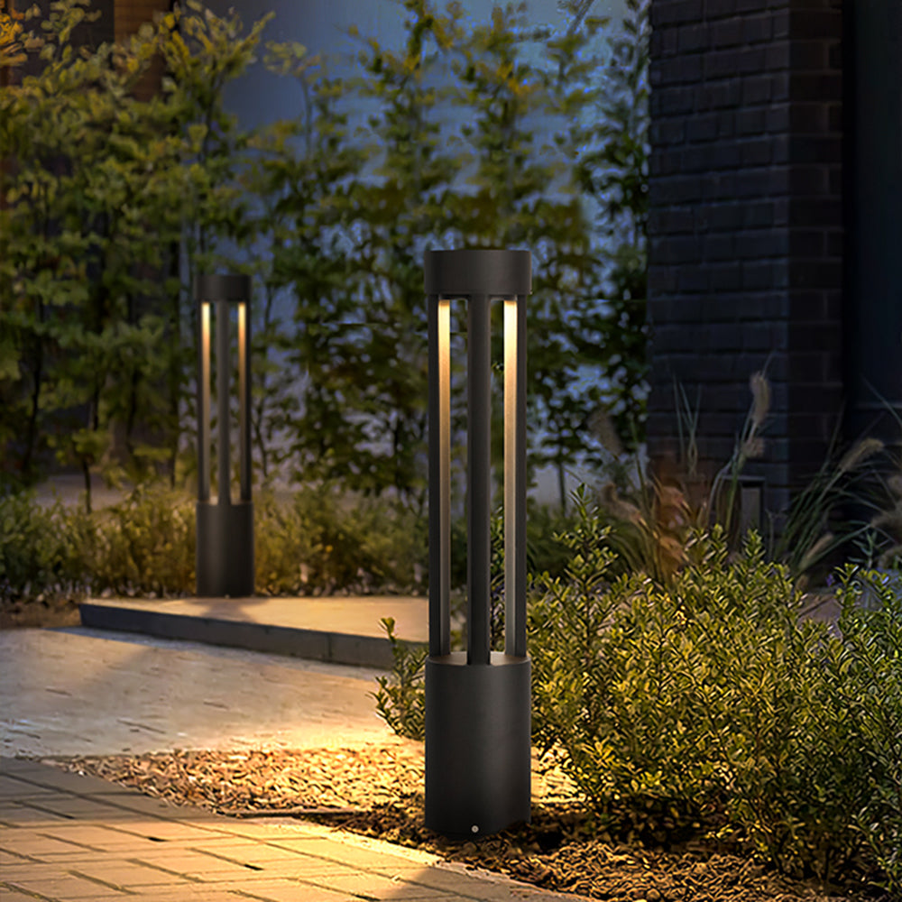 Ray Modern Cylindrical Hollow Outdoor Path Light - Lamp Outdoor