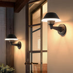 Arisha Modern Bowl Metal Acrylic Outdoor Waterproof Wall Lamp - Letslighting