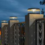Ray Modern Quicksand Metal Outdoor Solar Lamp, Warm Ligh - Letslighting