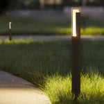 Ray Modern Rectangular Column Solar Outdoor Path Light - Lamp Outdoor