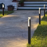 Ray Modern Rectangular Column Solar Outdoor Path Light - Lamp Outdoor