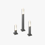 Ray Modern Rectangular Column Solar Outdoor Path Light - Lamp Outdoor