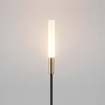 Ray Modern Metal Reed Solar Outdoor Post Light - Lamp Outdoor