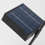 Ray Modern Metal Reed Solar Outdoor Post Light - Lamp Outdoor