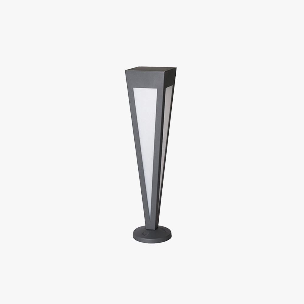 Valentina Modern Trigonal Linear Solar Outdoor Path Light - Lamp Outdoor