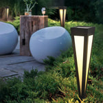 Valentina Modern Trigonal Linear Solar Outdoor Path Light - Lamp Outdoor