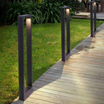 Ray Modern Metal Hollow Rectangle Outdoor Path Light - Lamp Outdoor